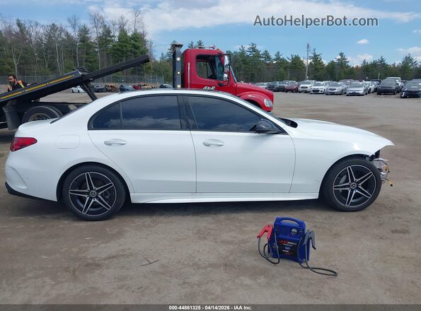 W1KAF4HB8PR154998 2023 MERCEDES-BENZ C-CLASS White Vista interior de 360 grados