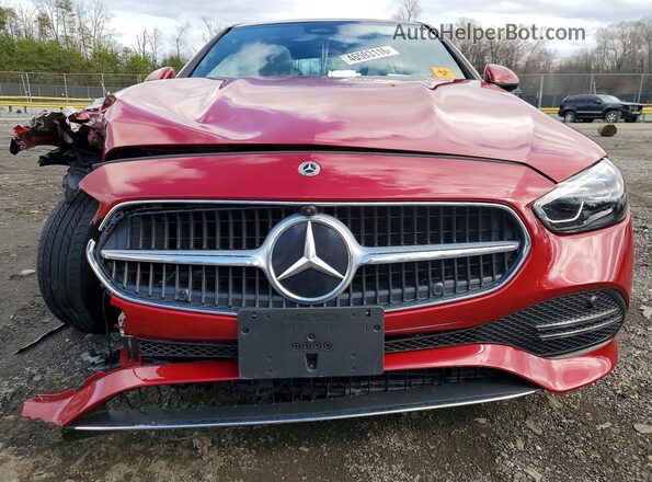 W1KAF4HB8RR182738 2024 MERCEDES-BENZ C Red 