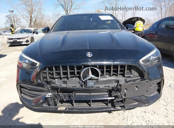 W1KAF8HB2PR111278 2023 MERCEDES-BENZ AMG C 43 Black ხელსაწყოთა პანელის ხედი