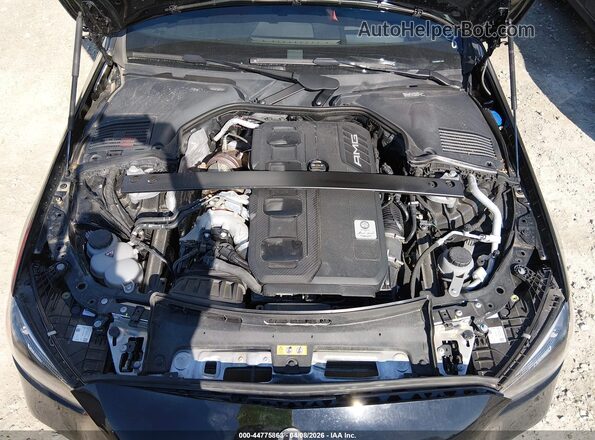 W1KAF8HB2PR111278 2023 MERCEDES-BENZ AMG C 43 Black უკანა ხედი