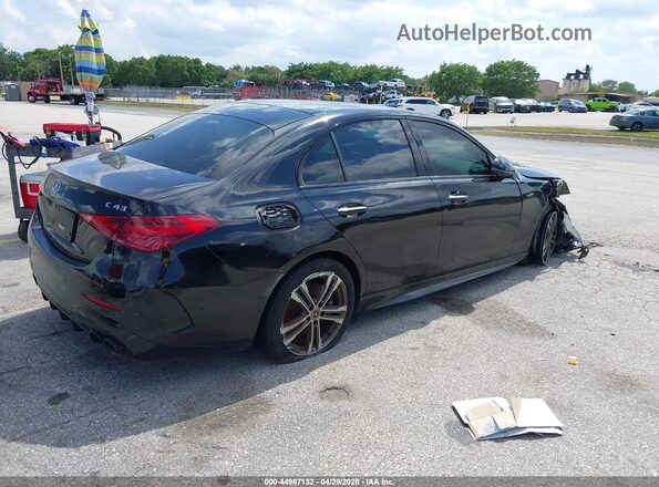 W1KAF8HB7PR112362 2023 MERCEDES-BENZ AMG C 43 Black Rear right