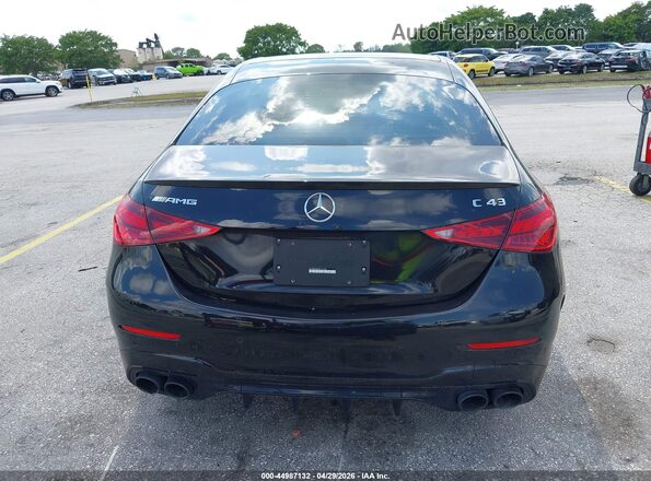 W1KAF8HB7PR112362 2023 MERCEDES-BENZ AMG C 43 Black Instrument cluster view