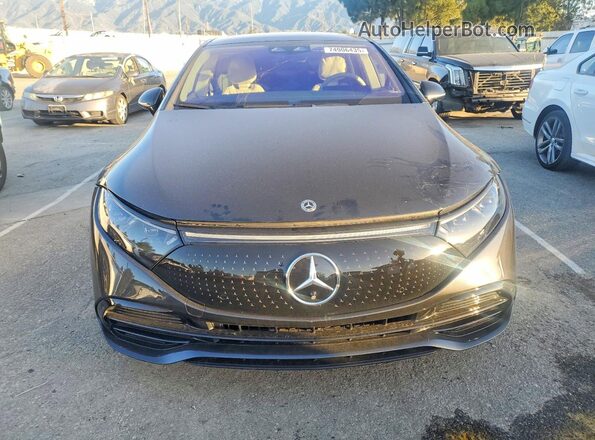 W1KCG2DB0NA012608 2022 MERCEDES-BENZ EQS Black Դիմացի տեսք