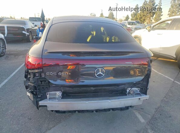W1KCG2DB0NA012608 2022 MERCEDES-BENZ EQS Black Հետևի տեսք