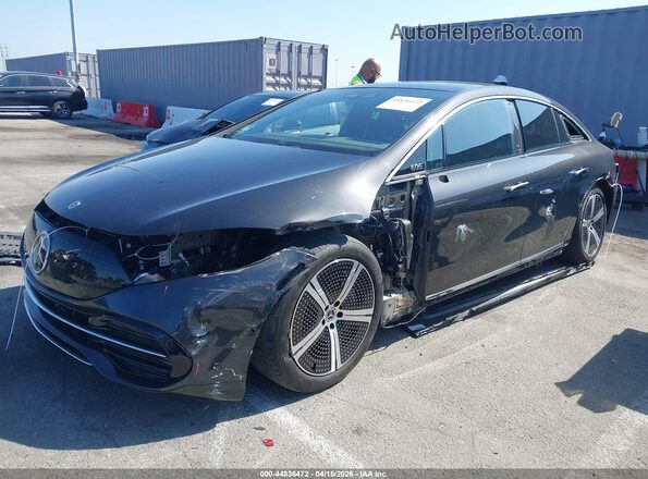 W1KCG2DB2PA033687 2023 MERCEDES-BENZ EQS 450+ Серый Передняя левая четверть
