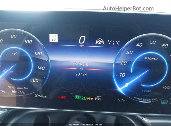 W1KCG2DB2PA033687 2023 MERCEDES-BENZ EQS 450+ Серый Вид задних сидений