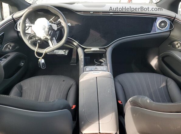 W1KCG2DB4SA052881 2025 MERCEDES-BENZ EQS Black Առջևի վահանակի տեսք