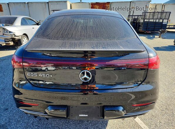 W1KCG2DB5NA018758 2022 MERCEDES-BENZ EQS Black Вид ззаду