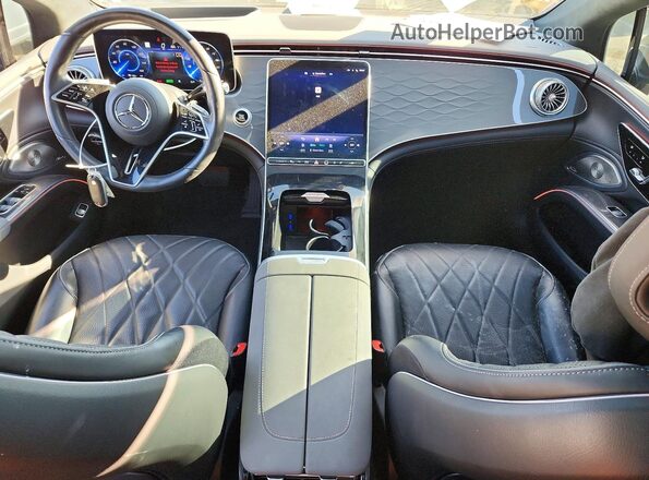 W1KCG2DB5NA018758 2022 MERCEDES-BENZ EQS Black Вид панелі приладів