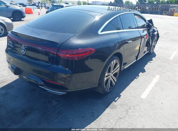 W1KCG2DB6NA012161 2022 MERCEDES-BENZ EQS 450+ Black Задня права чверть
