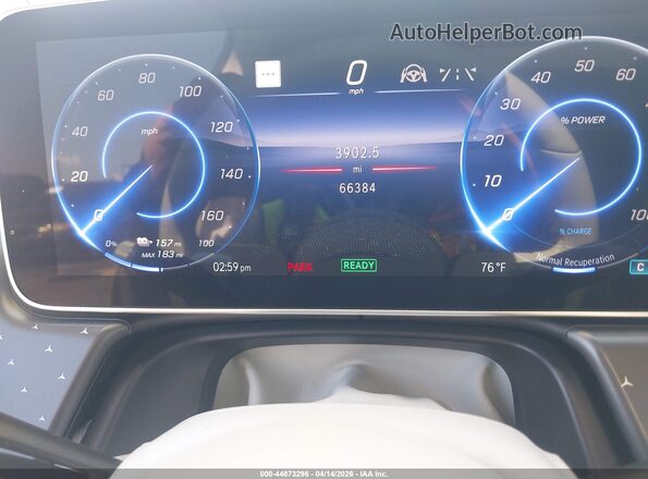 W1KCG2DB6NA012161 2022 MERCEDES-BENZ EQS 450+ Black Вид задніх сидінь