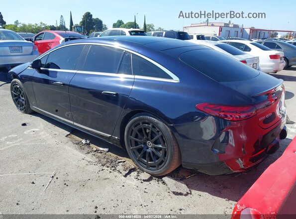 W1KCG2DB7NA004019 2022 MERCEDES-BENZ EQS 450+ Blue Задня ліва чверть
