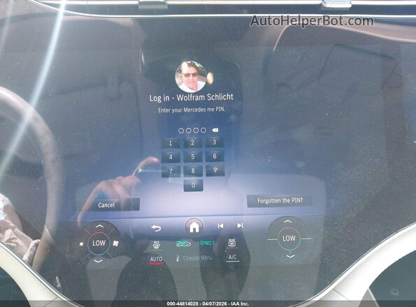 W1KCG2DB7NA004019 2022 MERCEDES-BENZ EQS 450+ Blue 