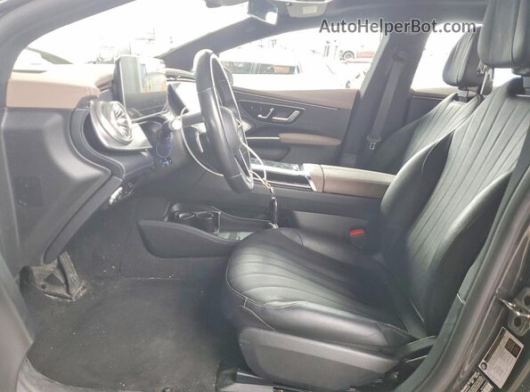 W1KCG2DB9NA014311 2022 MERCEDES-BENZ EQS Black წინა სალონის ხედი