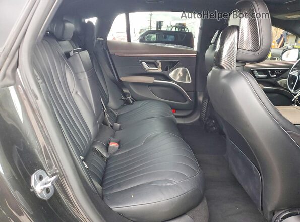 W1KCG2DB9NA014311 2022 MERCEDES-BENZ EQS Black უკანა სავარძლების ხედი
