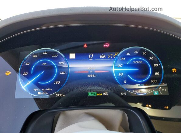 W1KCG2DB9RA048710 2024 MERCEDES-BENZ EQS Silver Вид щитка приладів