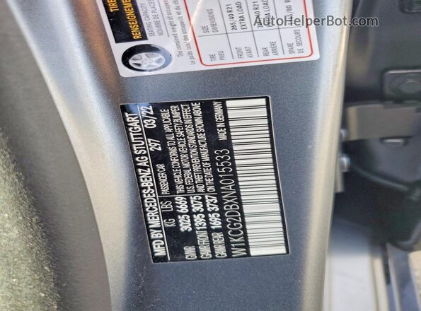 W1KCG2DBXNA015533 2022 MERCEDES-BENZ EQS Gray Engine compartment view