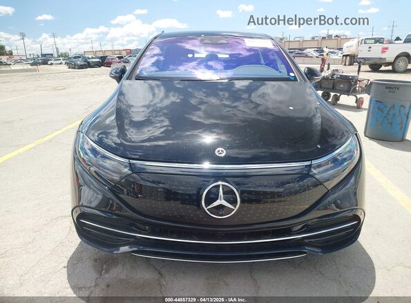 W1KCG4EB4NA001671 2022 MERCEDES-BENZ EQS 580 Black Սալոնի հետևի տեսք