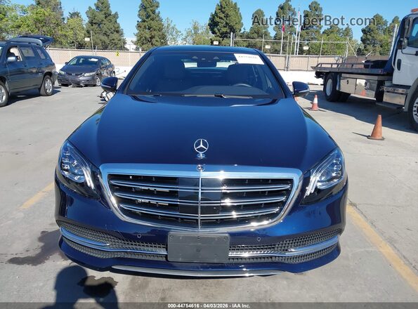 W1KUG6GB5LA553500 2020 MERCEDES-BENZ S-CLASS Blue ხელსაწყოთა პანელის ხედი