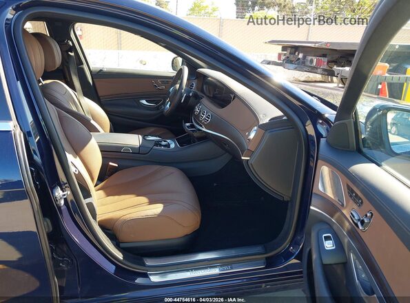 W1KUG6GB5LA553500 2020 MERCEDES-BENZ S-CLASS Blue წინა სალონის ხედი