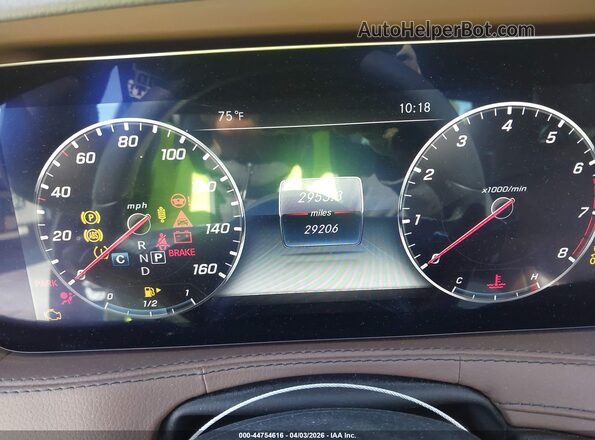 W1KUG6GB5LA553500 2020 MERCEDES-BENZ S-CLASS Blue უკანა სავარძლების ხედი
