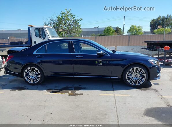 W1KUG6GB5LA553500 2020 MERCEDES-BENZ S-CLASS Blue უკანა სალონის ხედი