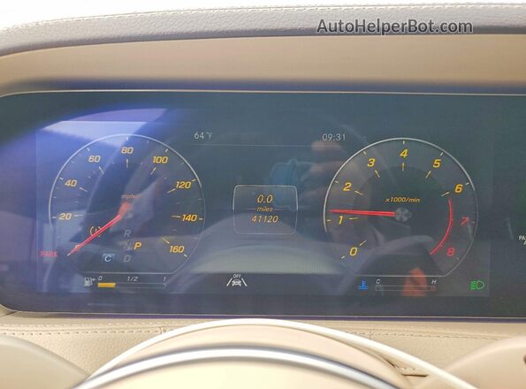 W1KUG8DB0LA553680 2020 MERCEDES-BENZ S Blue 