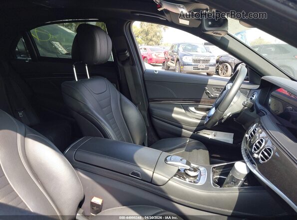 W1KUG8DB9LA552527 2020 MERCEDES-BENZ S-CLASS Black Front interior view