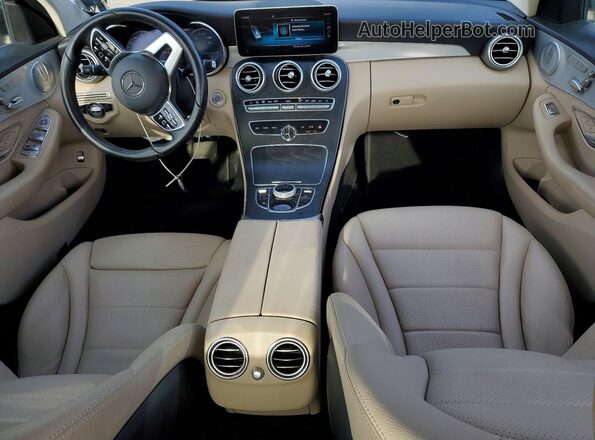W1KWF8DB0LR579922 2020 MERCEDES-BENZ C Black Widok deski rozdzielczej