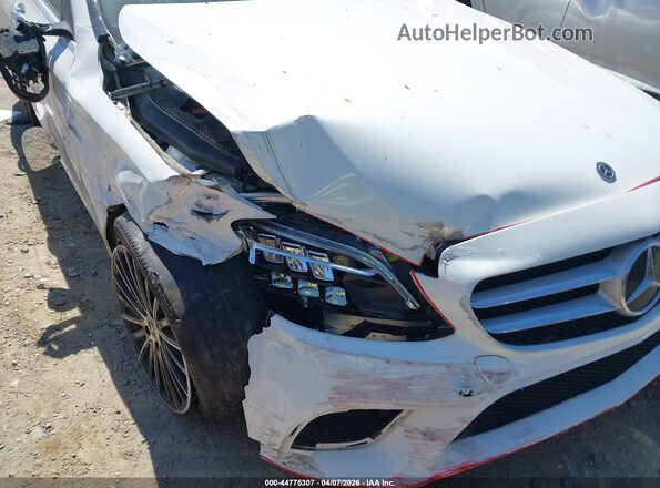 W1KWF8DB0LR602163 2020 MERCEDES-BENZ C-CLASS White Հետևի տեսք