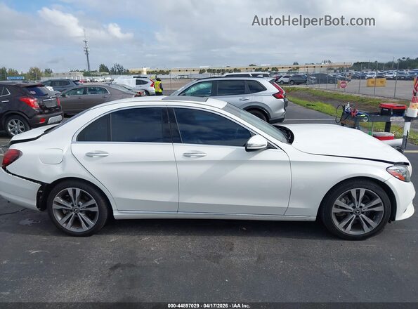 W1KWF8DB2LR576519 2020 MERCEDES-BENZ C-CLASS White უკანა სალონის ხედი