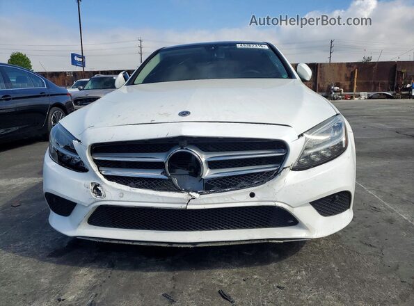 W1KWF8DB5MR623673 2021 MERCEDES-BENZ C White Front view