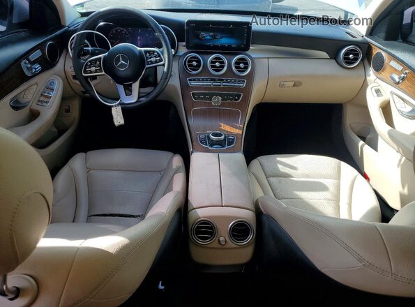 W1KWF8DB5MR623673 2021 MERCEDES-BENZ C White Dashboard view