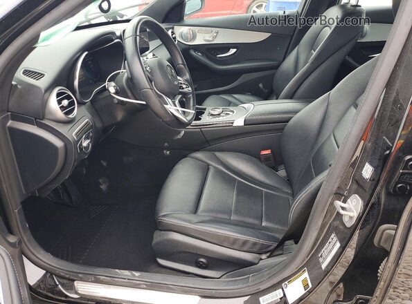 W1KWF8DB6MR651949 2021 MERCEDES-BENZ C Black წინა სალონის ხედი