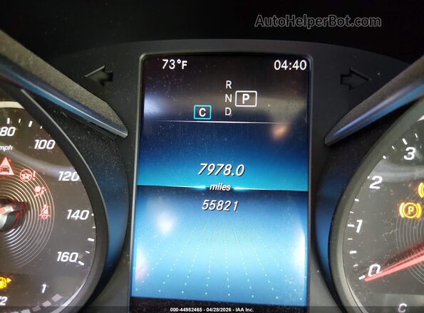 W1KWF8DB7LR598161 2020 MERCEDES-BENZ C-CLASS Black Vista de los asientos traseros