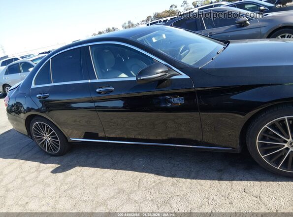 W1KWF8DB7LR598161 2020 MERCEDES-BENZ C-CLASS Black Vista interior trasera