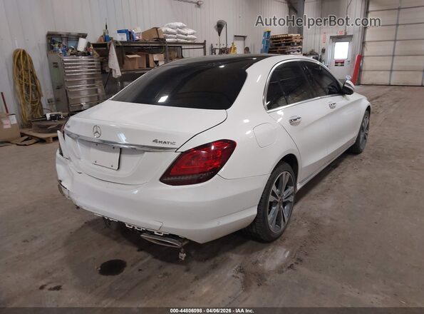 W1KWF8EB0MR632652 2021 MERCEDES-BENZ C-CLASS White Հետևի աջ