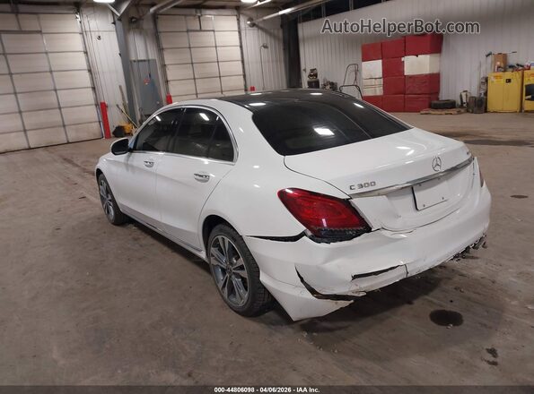 W1KWF8EB0MR632652 2021 MERCEDES-BENZ C-CLASS White Հետևի ձախ
