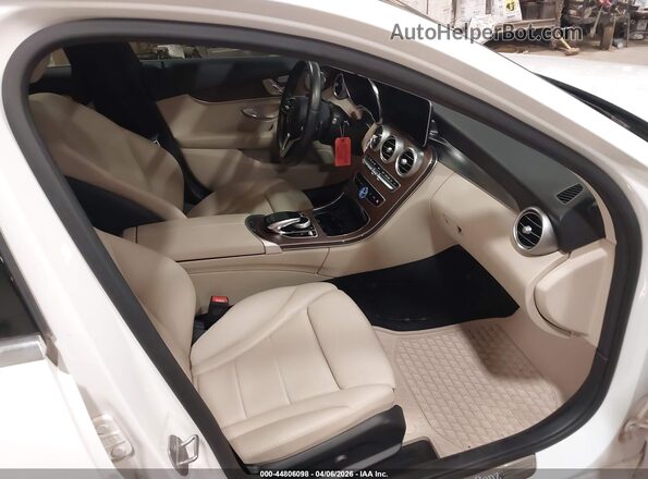 W1KWF8EB0MR632652 2021 MERCEDES-BENZ C-CLASS White Սալոնի դիմացի տեսք