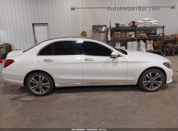 W1KWF8EB0MR632652 2021 MERCEDES-BENZ C-CLASS White Սալոնի հետևի տեսք