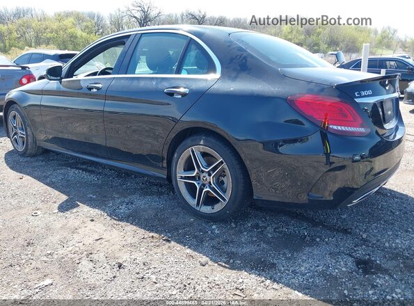 W1KWF8EB4LR596883 2020 MERCEDES-BENZ C-CLASS Black Задня ліва чверть