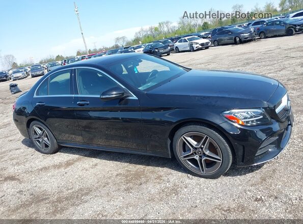 W1KWF8EB4LR596883 2020 MERCEDES-BENZ C-CLASS Black Вид задньої частини салону