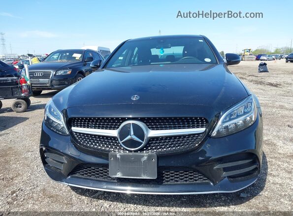 W1KWF8EB4LR596883 2020 MERCEDES-BENZ C-CLASS Black Вид щитка приладів