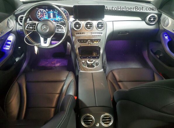 W1KWF8EB4MR645761 2021 MERCEDES-BENZ C Black Dashboard view