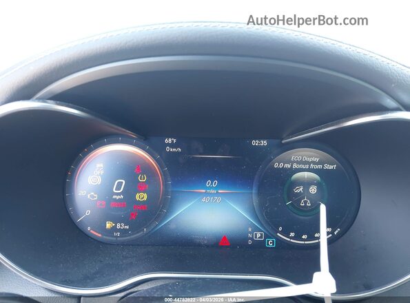 W1KWF8EB4MR647168 2021 MERCEDES-BENZ C-CLASS Black Հետևի նստատեղերի տեսք