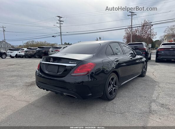 W1KWF8EB7LR594867 2020 MERCEDES-BENZ C-CLASS Black Tył prawy