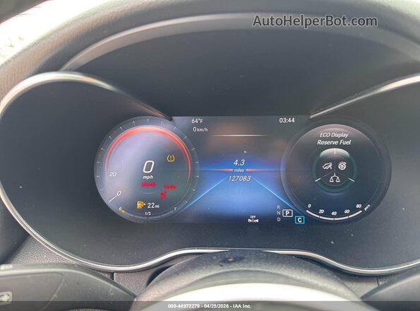 W1KWF8EB7LR594867 2020 MERCEDES-BENZ C-CLASS Black Widok tylnych siedzeń