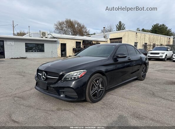 W1KWF8EB7LR594867 2020 MERCEDES-BENZ C-CLASS Black Przód lewy