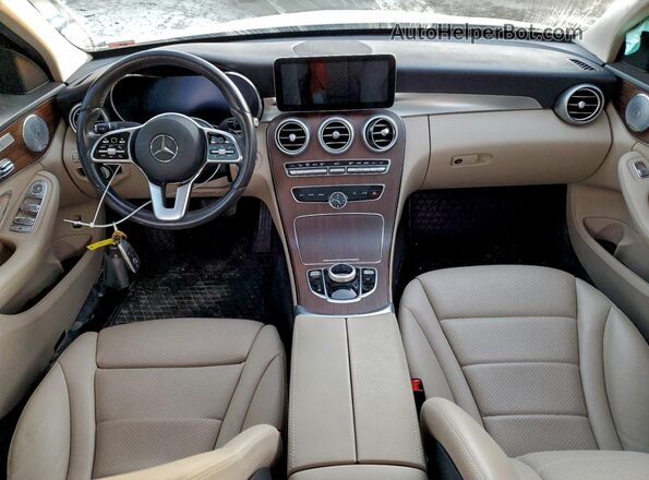 W1KWF8EBXMR627894 2021 MERCEDES-BENZ C White Dashboard view