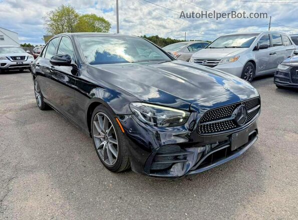 W1KZF8EB3NB020775 2022 MERCEDES-BENZ E Black Front right